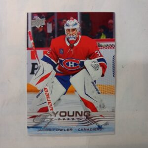 2025-26 Upper Deck Extended Series Young Guns Jacob Fowler #724