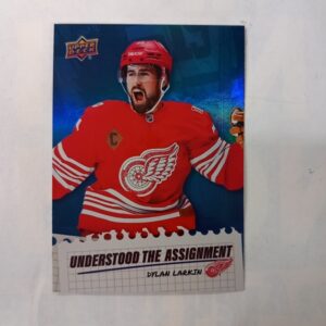 2025-26 Upper Deck Extended Series Understood The Assignment Dylan Larkin #UA-30