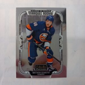 2025-26 O-Pee-Chee Platinum Marquee Rookie Matthew Schaefer #268