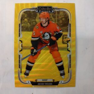 2025-26 O-Pee-Chee Platinum Neon Yellow Surge Jacob Trouba #172