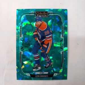 2025-26 O-Pee-Chee Platinum Turquoise Fragments Leon Draisaitl #75 197/249