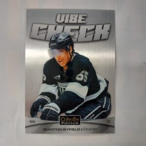 2025-26 Upper Deck Extended Series Vibe Check Quinton Byfield #VC-3