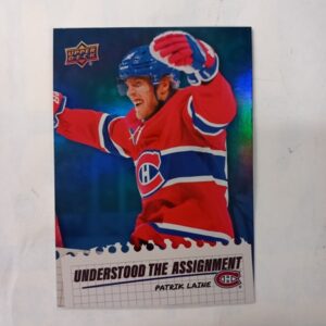 2025-26 Upper Deck Extended Series Understood The Assingment Patrik Laine #UA-8