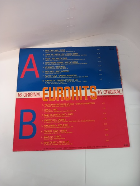 LP Euro Hits - 16 Original Hits - Image 2