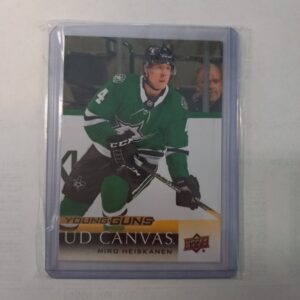 2018-19 Upper Deck Series 1 UD Canvas Young Guns Miro Heiskanen #C101