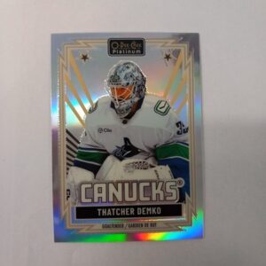 2025-26 O-Pee-Chee Platinum Rainbow Thatcher Demko #R-24