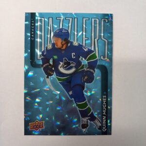 2025-26 Upper Deck Extended Series Dazzlers Blue Quinn Hughes #DZ-133