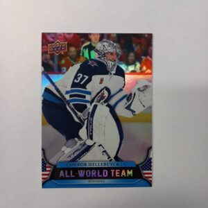 2025-26 Upper Deck Extended Series All-World Team Connor Hellebuyck #AWT-9