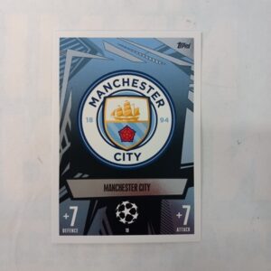 2023-24 Topps Match Attax Champions League Manchester City Club Badge #10