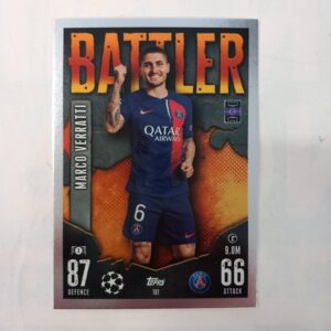 2023-24 Topps Match Attax Champions League Battler Marco Verratti #181