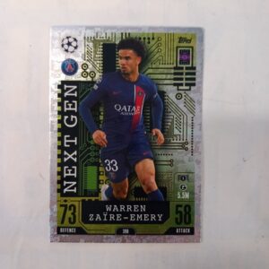 2023-24 Topps Match Attax Champions League Next Gen Warren Zaire-Emery #398