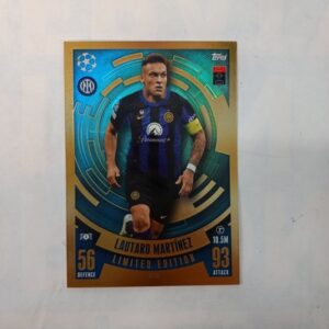 2023-24 Topps Match Attax Champions League Limited Edition Lautaro Martinez #LE25
