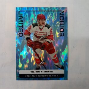 2025-26 SM-Liiga Blueline Series 1 Blue Limited Edition Viljami Nieminen #LE-13