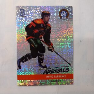 2024-25 SM-Liiga Blueline Series 1 New Arrivals David Farrance #NA-08