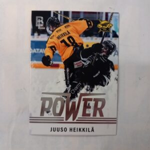 2025-26 SM-Liiga Blueline Series 1 Power Juuso Heikkilä #P-12
