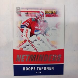 2024-25 SM-Liiga Blueline Series 1 Netminders Roope Taponen #NM-01