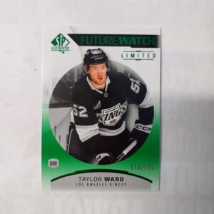 2025-26 Upper Deck SP Authentic Future Watch Limited Green Taylor Ward #159 118/199