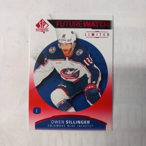 2025-26 Upper Deck SP Authentic Future Watch Limited Red Owen Sillinger #103