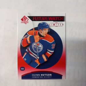 2025-26 Upper Deck SP Authentic Future Watch Limited Red Quinn Hutson #151