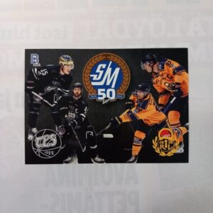 2024-25 SM-Liiga Blueline Finland TPS Team Set Oversize Card