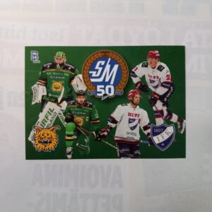 2024-25 SM-Liiga Blueline Finland Ilves Team Set Oversize Card