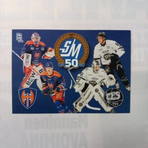 2024-25 SM-Liiga Blueline Finland Tappara Team Set Oversize Card