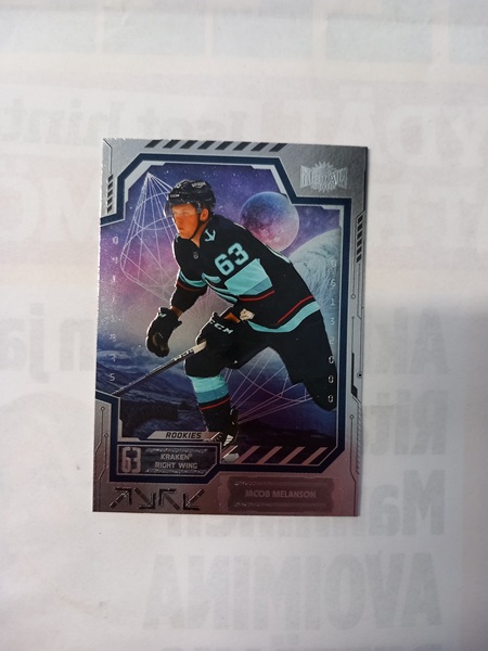 2025-26 Skybox Metal Universe Rookie Jacob Melanson #108
