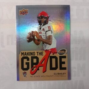 2026 Upper Deck World Of Sports Volume 2 Football Making The Grade CJ Bailey #MTG-CB