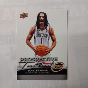 2026 Upper Deck World Of Sports Volume 2 Basketball Prospective Talent Silas Demary Jr. #328