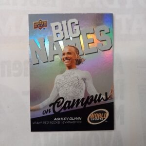 2026 Upper Deck World Of Sports Volume 2 Gymnastics Big Names On Campus Ashley Glynn #BNC-AG