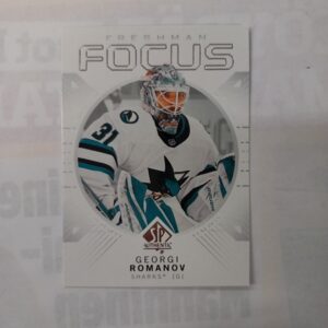 2024-25 Upper Deck SP Authentic Freshman Focus Georgi Romanov #FF-25