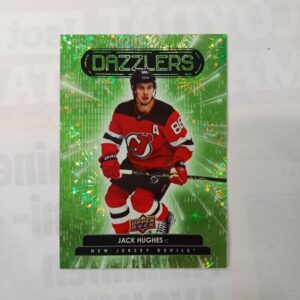 2022-23 Upper Deck Extended Series Dazzlers Green Jack Hughes #DZ-123