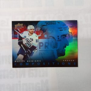 2025-26 Upper Deck Series 1 Compositions Matty Beniers #CMP-17