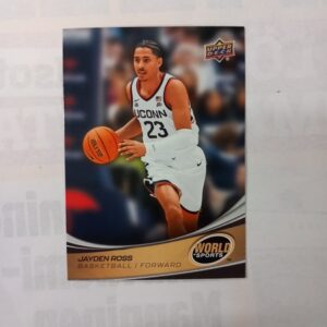 2026 Upper Deck World Of Sports Volume 2 Basketball Jayden Ross #23