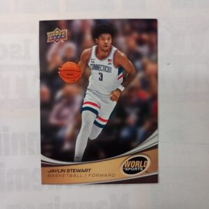 2026 Upper Deck World Of Sports Volume 2 Basketball Jaylin Stewart #124