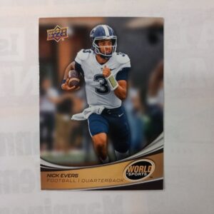 2026 Upper Deck World Of Sports Volume 2 Football Nick Evers #4