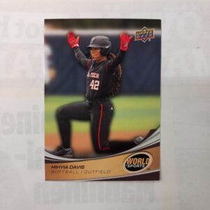2026 Upper Deck World Of Sports Volume 2 Softball Mihyia Davis #183
