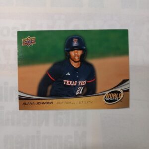 2026 Upper Deck World Of Sports Volume 2 Softball Alana Johnson #74