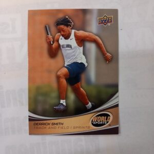 2026 Upper Deck World Of Sports Volume 2 Track And Field Derrick Smith #137