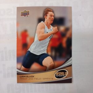 2026 Upper Deck World Of Sports Volume 2 Track And Field Liam Gluck #195
