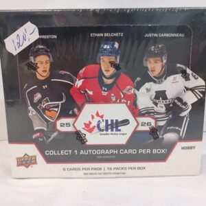 2025-26 Upper Deck CHL Hobby Box
