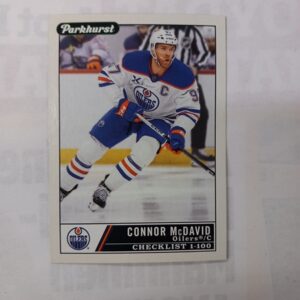 2025-26 Upper Deck Parkhurst Checklist 1-100 Connor McDavid