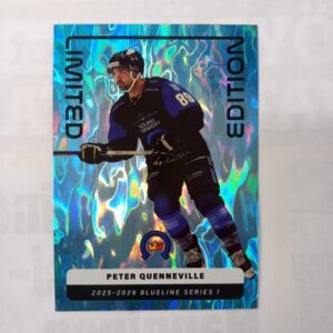 2025-26 SM-Liiga Blueline Series 2 Blue Limited Edition Peter Quenneville #LE-07