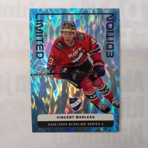 2025-26 SM-Liiga Blueline Series 2 Blue Limited Edition Vincent Marleau #LE-01
