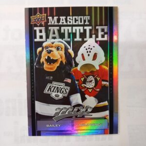 2025-26 Upper Deck MVP Mascot Battle Bailey/Wild Wing #MB-2