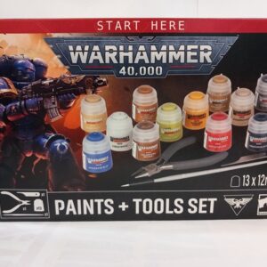 Warhammer 40K Paints + Tools Set 2026