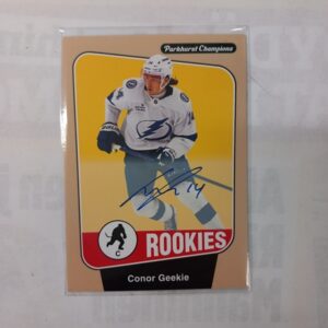 2024-25 Upper Deck Parkhurst Champions Rookies Auto Conor Geekie #265