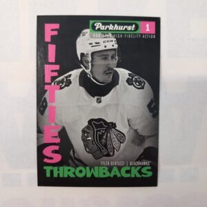 2025-26 Upper Deck Parkhurst Fifties Throwbacks Tyler Bertuzzi #FF-15