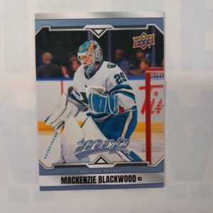 2024-25 UD MVP Mackenzie Blackwood #168