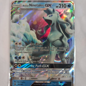 Alolan Ninetales GX GRI 22